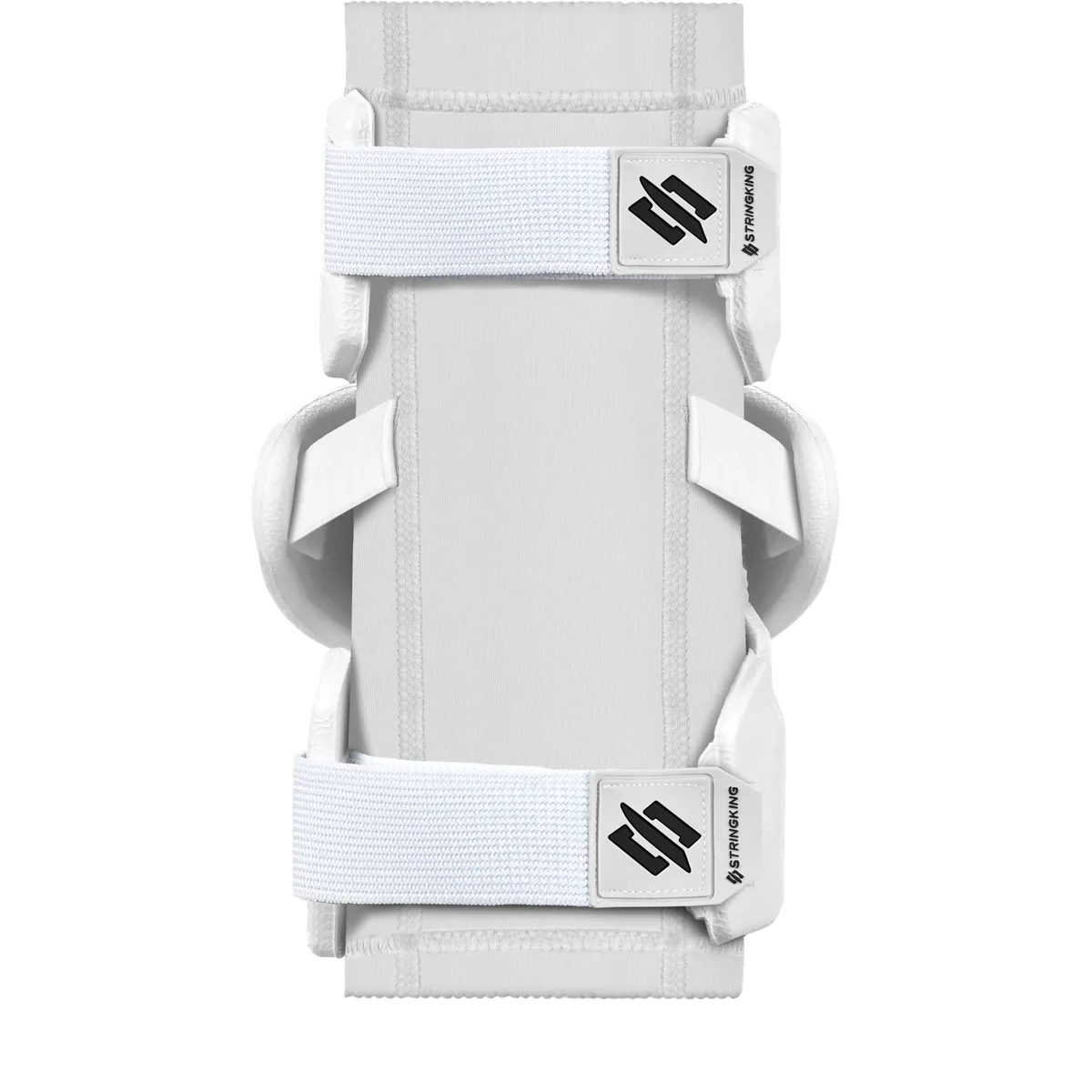 StringKing Armor 1 arm pad interior with adjustable straps secured